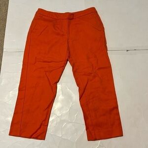 Jones & Co New York Orange Size 2 Capris Business Casual